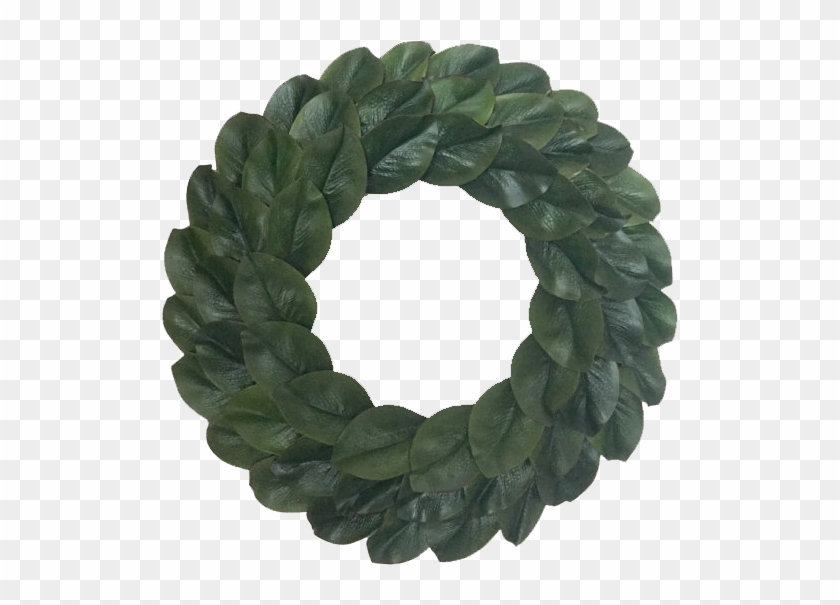 24" Magnolia Wreath, Fall Wreath, Farmhouse Wreath, - Bracelet Clipart #3636378