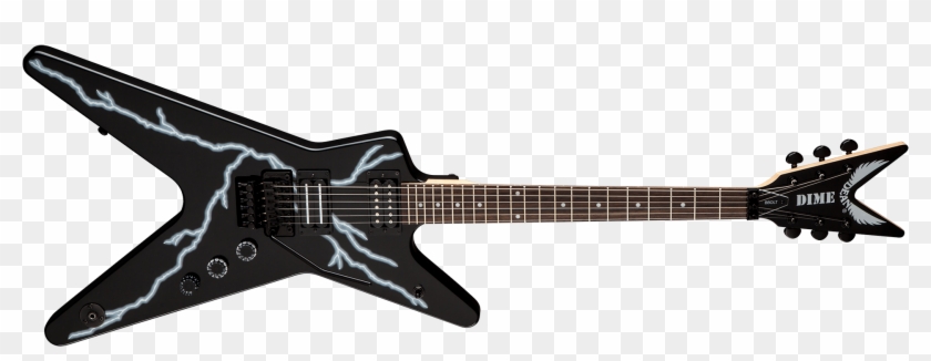 Guitarra Electrica Dean Bbolt F Dimebag Floyd - Dean Ml Black Bolt Clipart #3636459