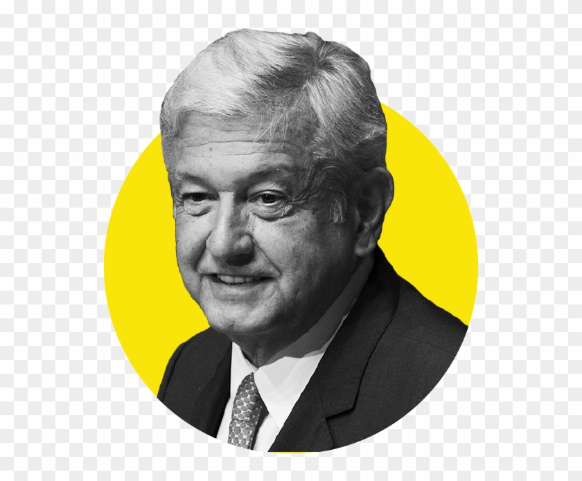 Nowadays, Mexican People Find Themselves In The Middle - Andres Manuel Lopez Obrador Png Clipart