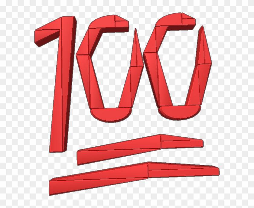 100 Emoji Png Transparent Background Clipart #3636604