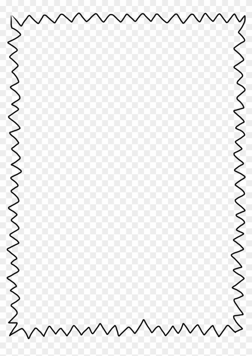 Transparent Black And White Border Clipart #3636605