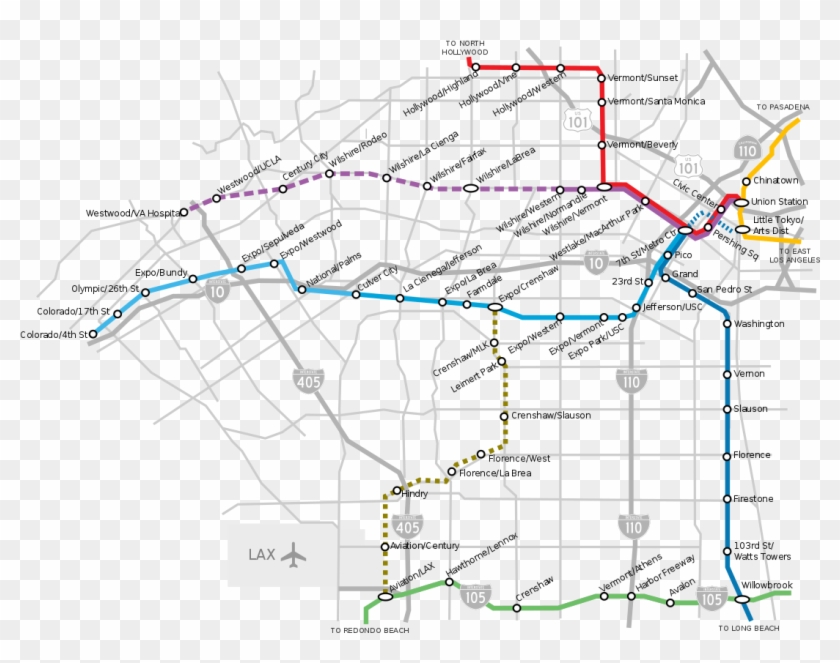 Un Mapa De Las Actuales Líneas Del Metro Y Proyectos - Metro Lax Clipart #3636642