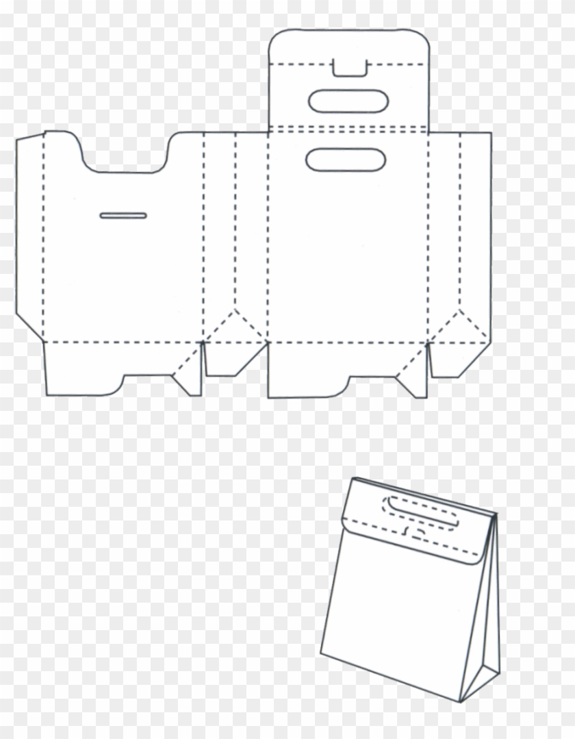 Vector Packaging Papercraft - Ivory Clipart