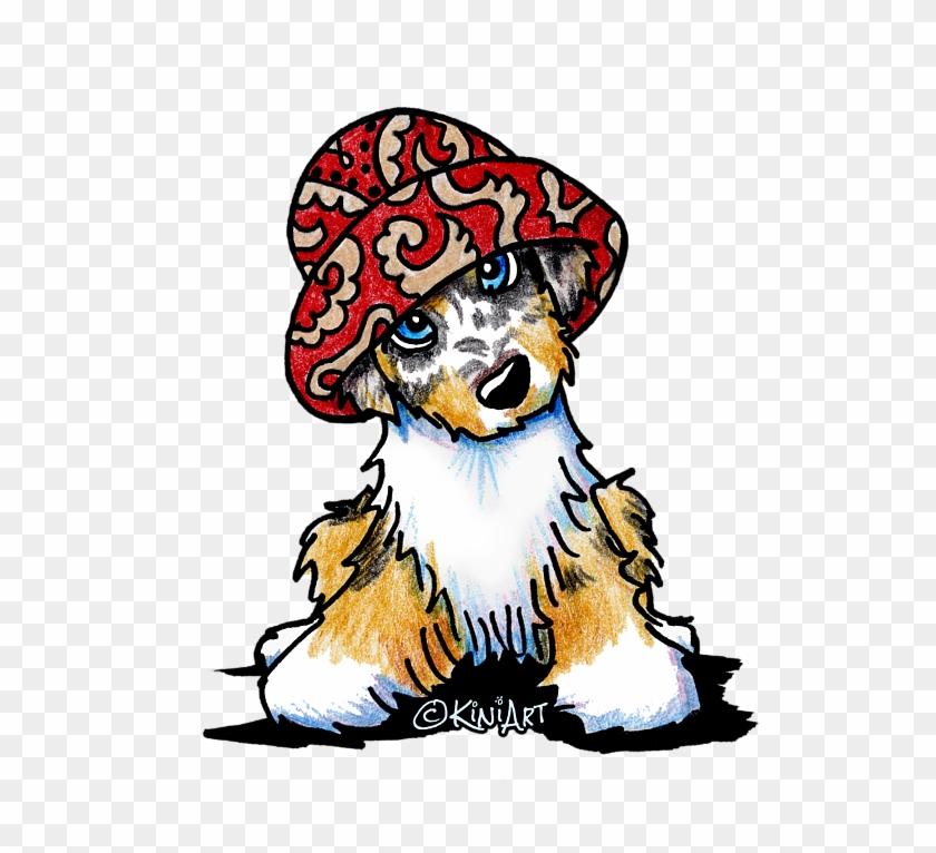 Click And Drag To Re-position The Image, If Desired - Australian Shepherd Clipart