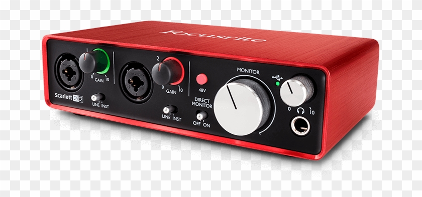 Scarlett 2i2 Studio Recording Made Easy - Focusrite Scarlett 2i2 2gen Clipart