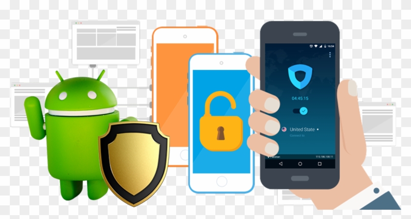 Free Vpn Tools For Andro - Smartphone Clipart
