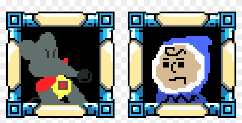 Mega Man Robot Masters Redone As Comic Strip Charters - Pixel Art Maker Robot Masters Clipart