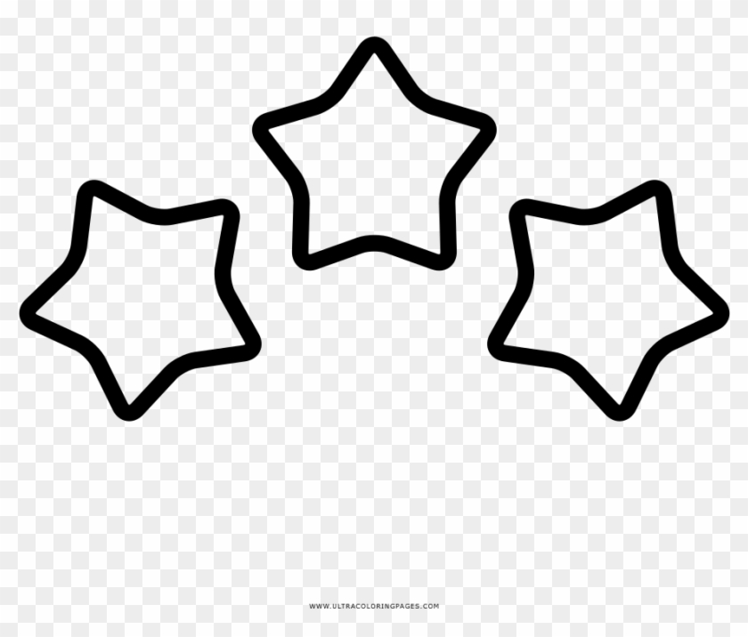 Star Ratings Coloring Page - Carro Le Costellazioni Da Colorare Clipart #3637335