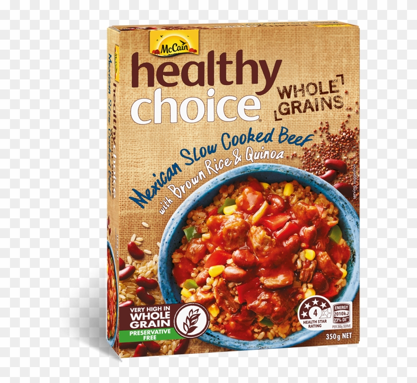Healthy Choice Wholegrains Slow Cooked Mexican Beef Clipart #3637450