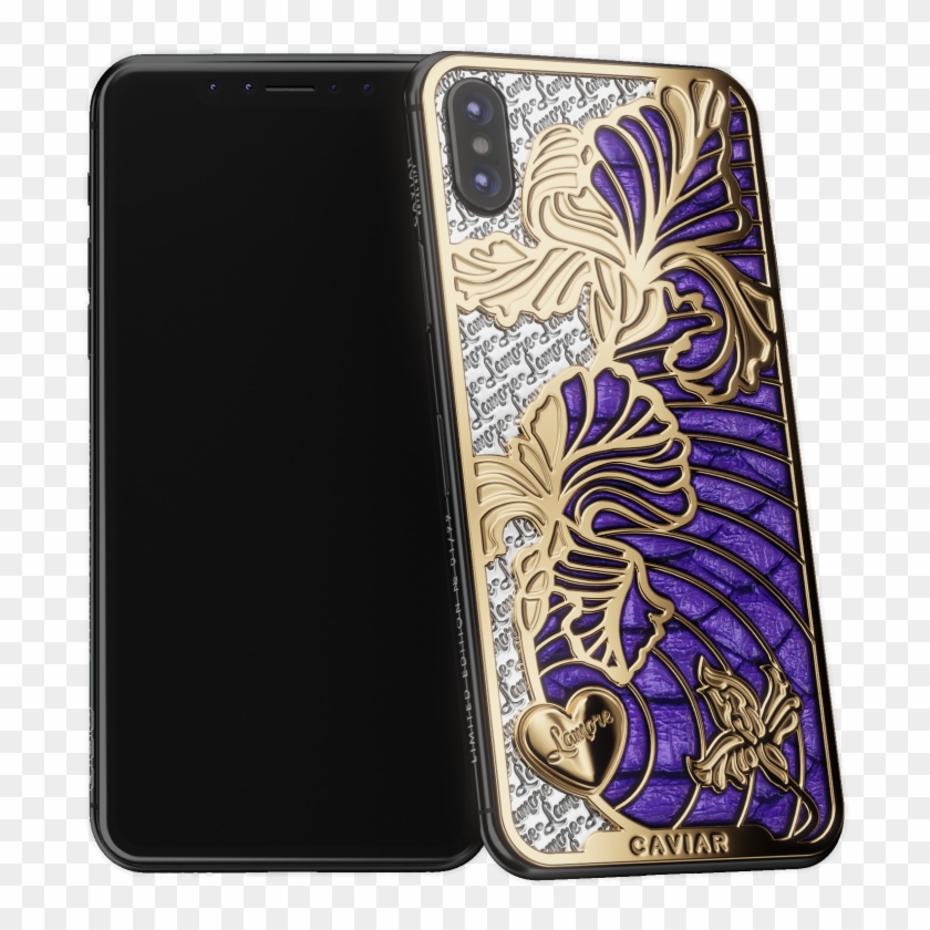 Caviar Iphone X Love Iris - Smartphone Clipart