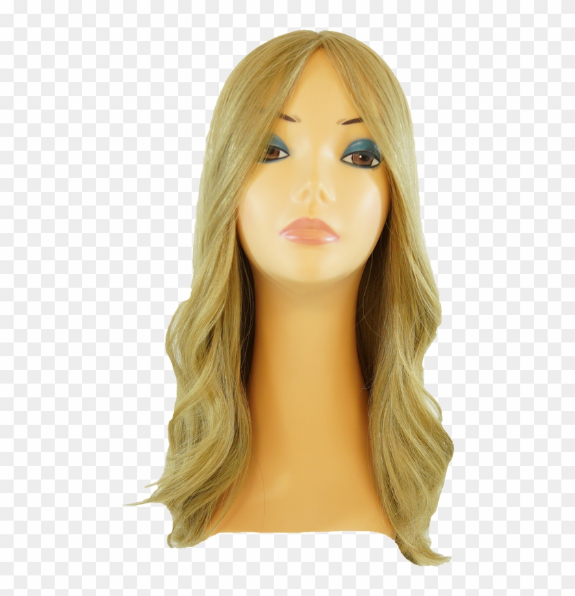 Premium Human Hair French Top Weft Back Women Wig- - Lace Wig Clipart #3637680