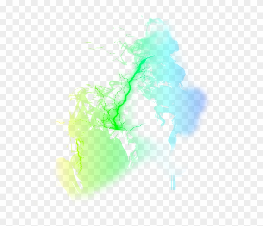 Humos De Colores - Humo Color Verde Png Clipart