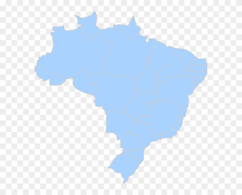 Mapa Do Brasil Clipart - Regiões Produtoras De Café No Brasil - Png Download