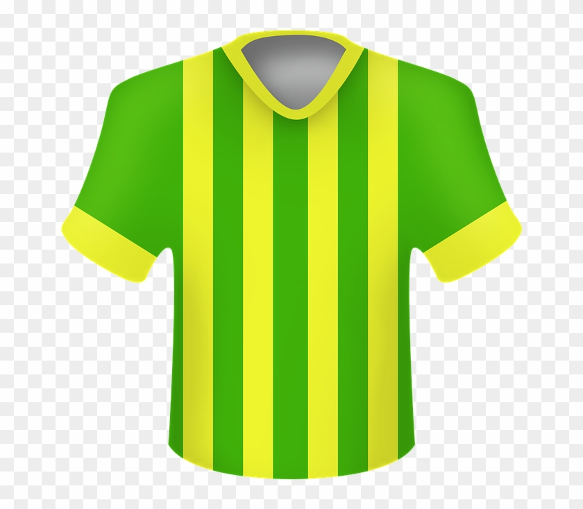 Football Jersey T Shirt Shirt Polo - Sports Jersey Clipart #3638701