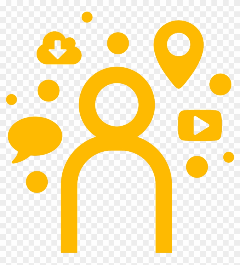 Build Business Agility Avid In The Cloud Yellow - Circle Clipart