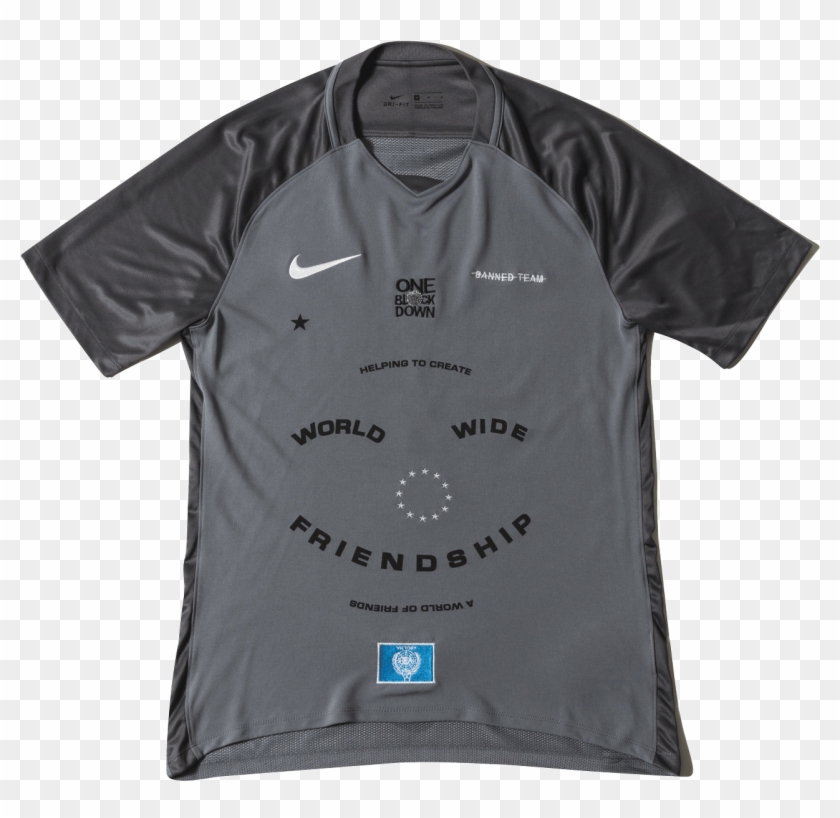 Nike Dry Team Obd 9 Football Jersey - Active Shirt Clipart #3638935