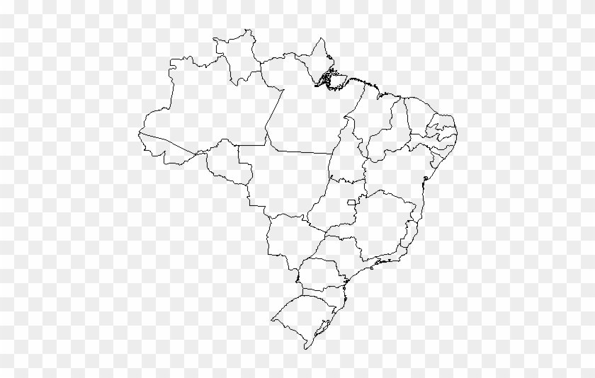 Mas Só Conseguimos Ver Seus Formatos Não Há Cores Que - Map Clipart #3638963