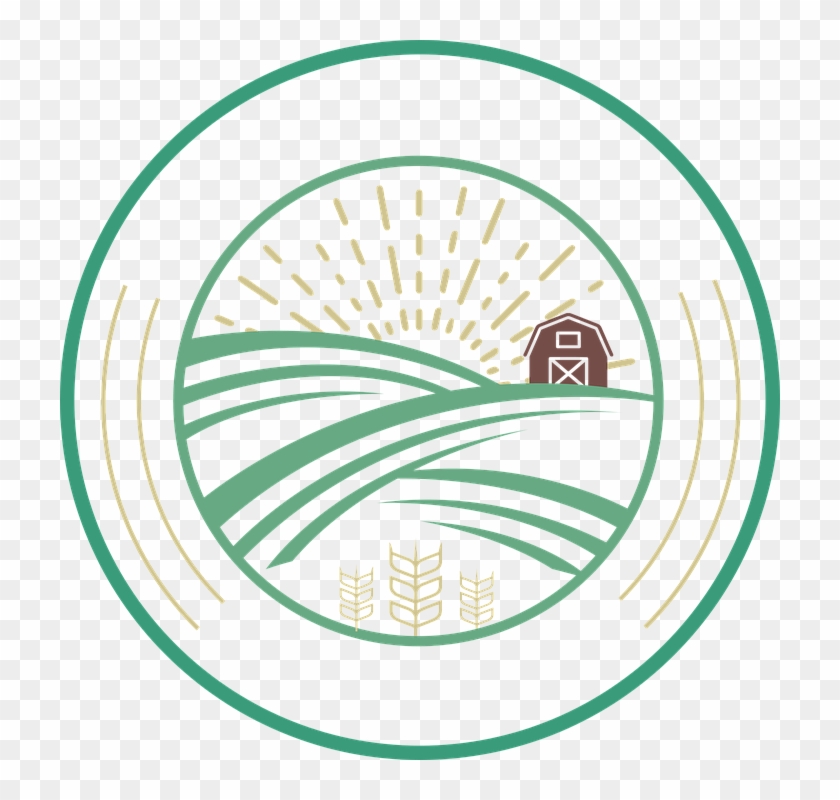 Field Agriculture Rice Green Plant Farm - Campo De Arroz Logo Png Clipart #3638964