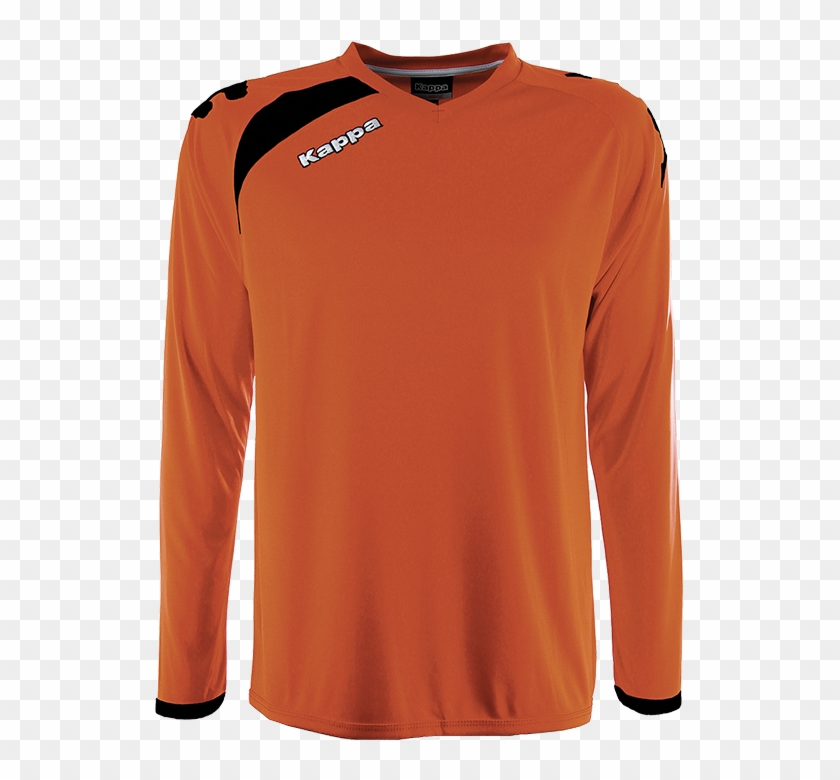 Kappa Pavie Long Sleeve Football Jersey - Active Shirt Clipart