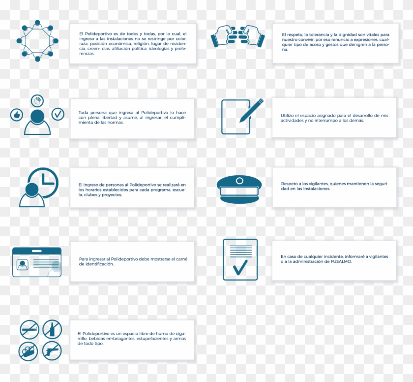 Normas De Convivencia - Normas De Un Polideportivo Clipart #3639319