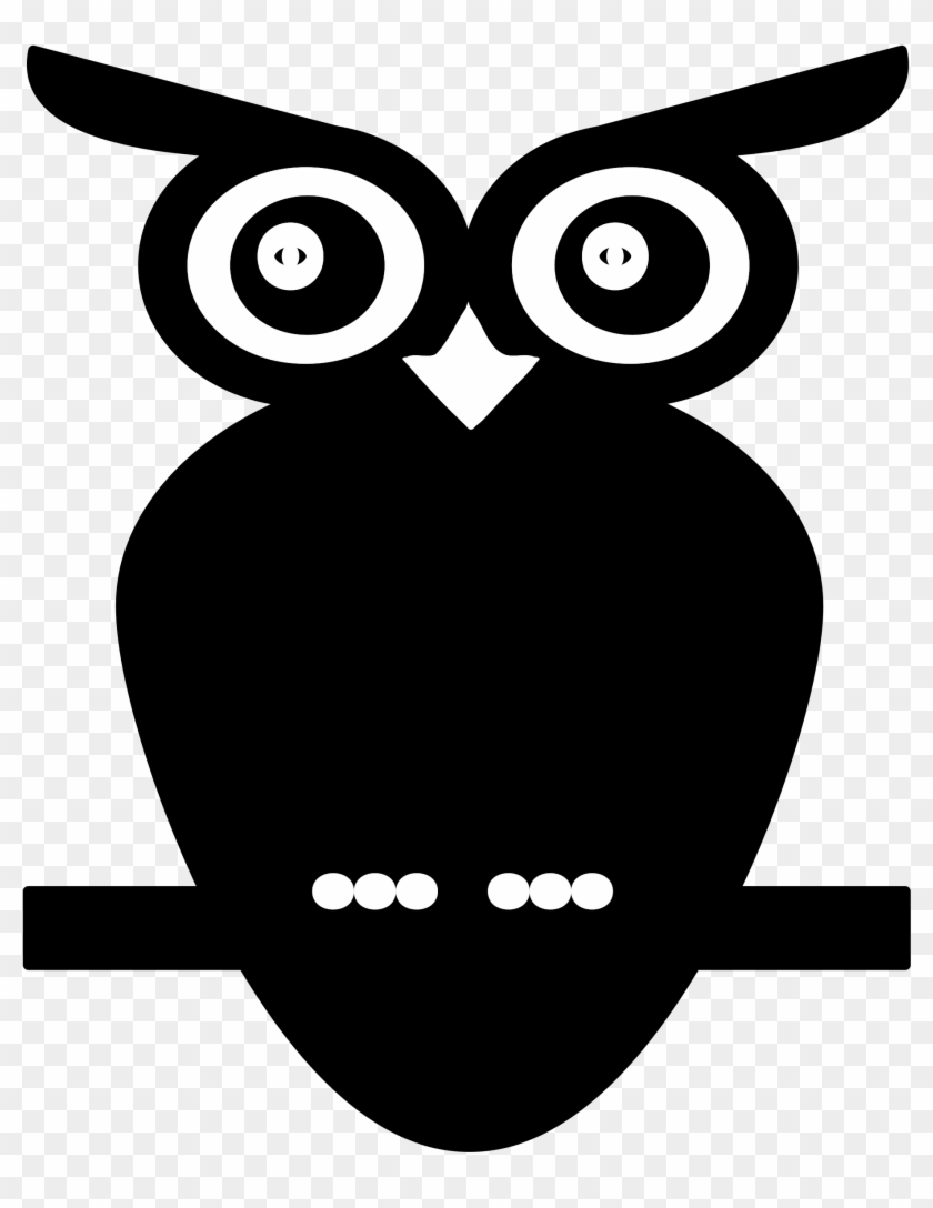 Clip Free Download Clipart Big Image Png - Black And White Owl Png Transparent Png #3639321