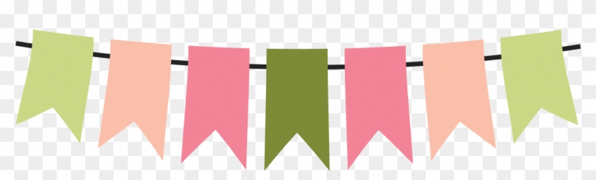 Khd Watermelon Flagbunting - Marcapáginas Png Clipart