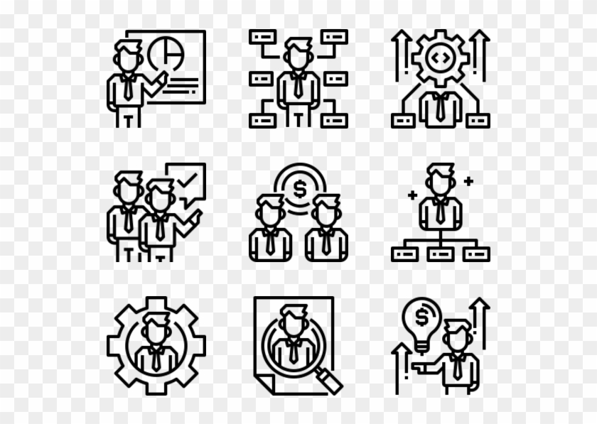 Business People - Curriculum Vitae Icons Png Clipart