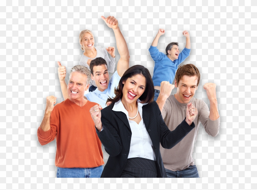 Ejecutivos Felices Png - Happy People Clipart