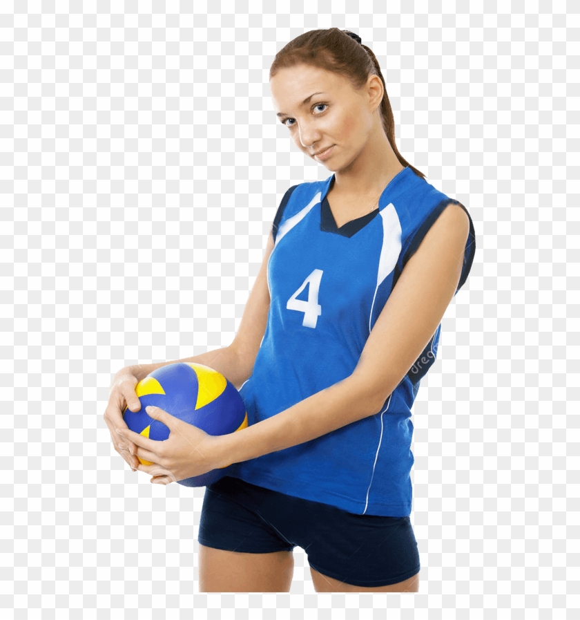 Volleyball Player Png - Female Volley Player Png Clipart