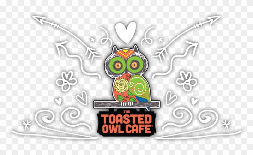 Toasted Owl Main Logo - Illustration Clipart
