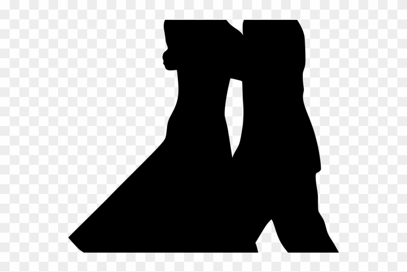 Svg Library Dancing Couple Clipart - Bad Apple Reimu Gif - Png Download