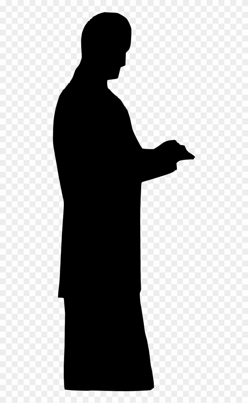 Priest Silhouette Clipart