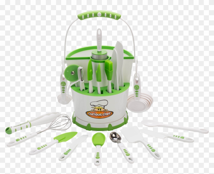 Real Kids Cooking Tools Curious Chef Kitchen Utensils - Illustration Clipart #3640366