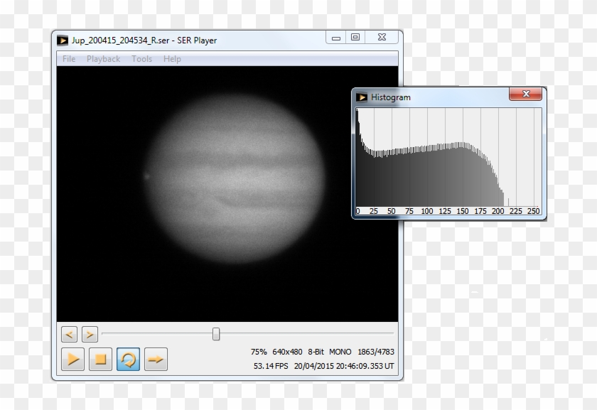 Planetary Imaging Preprocessor Clipart