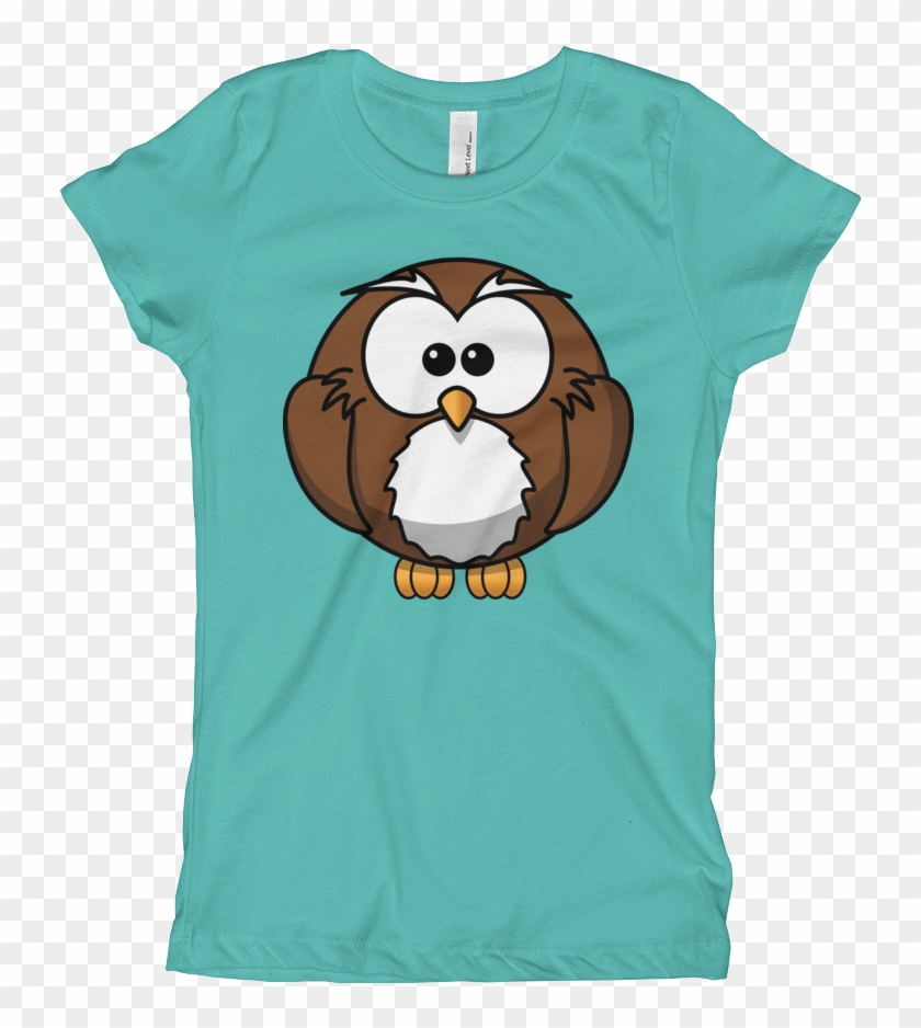 New Style Girls Cartoon Owl Kid's T Shirts - Cartoon Owl Clipart #3640421