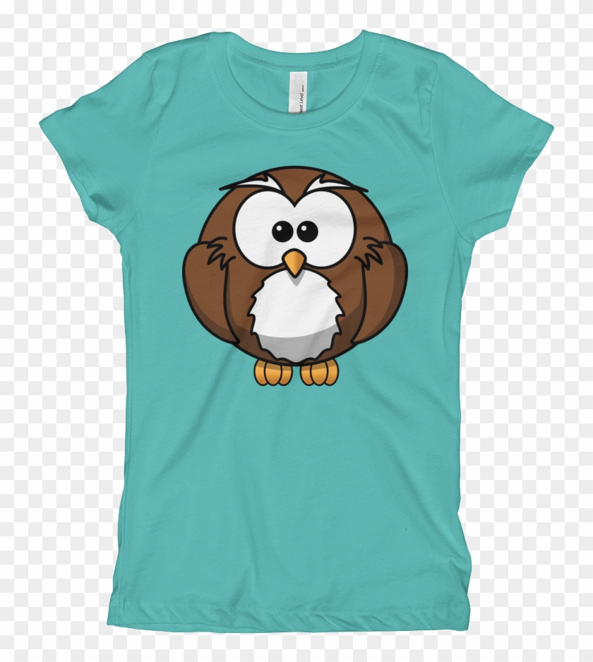New Style Girls Cartoon Owl Kid's T Shirts - Cartoon Owl Clipart