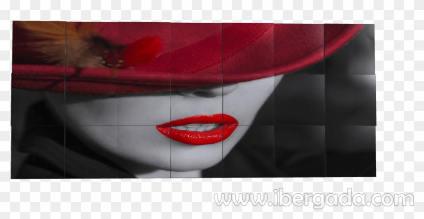 Cuadro Dimensions Blanco Y Negro-rojo - Art Clipart