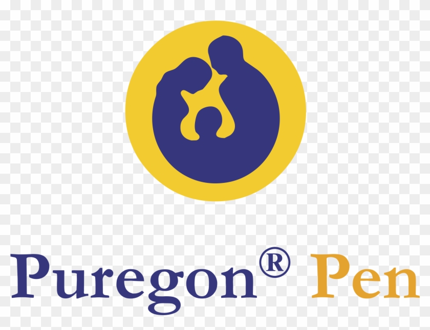 Puregon Pen Logo Png Transparent - Georgetown University Clipart #3640897
