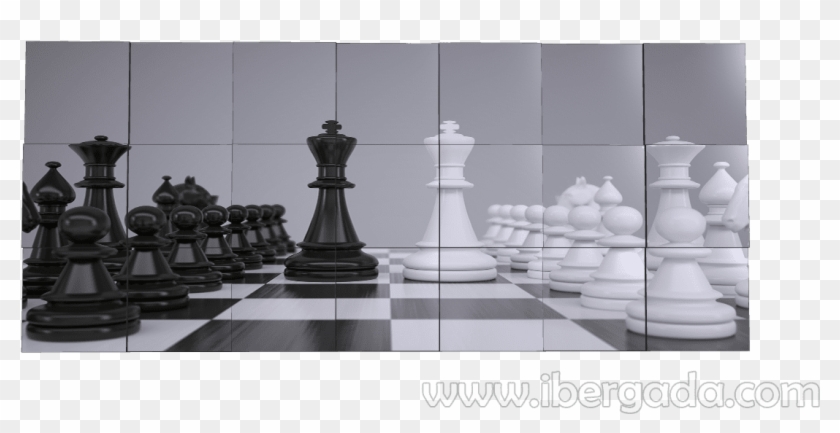 Cuadro Dimensions Diseño Blanco Y Negro - Chessboard Clipart #3640959