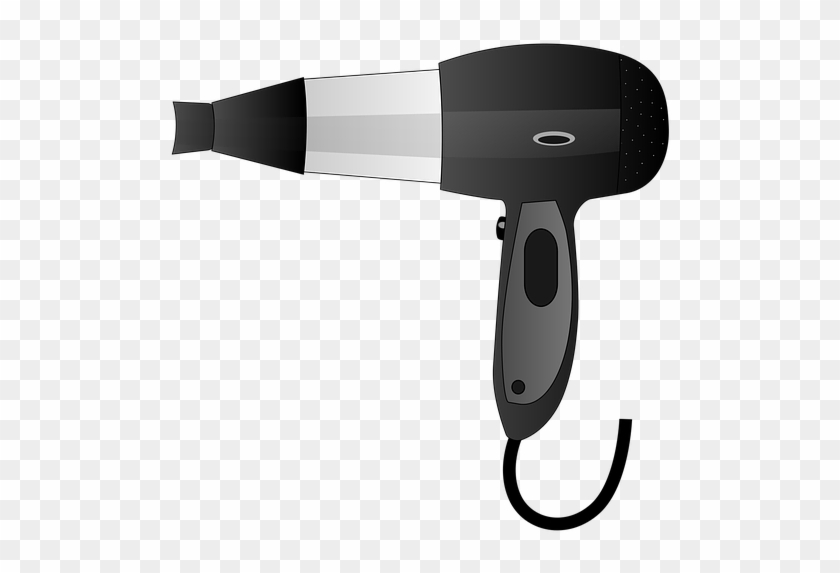 Dryer Hair Hairdresser - Hairdryer Clipart - Png Download #3641111