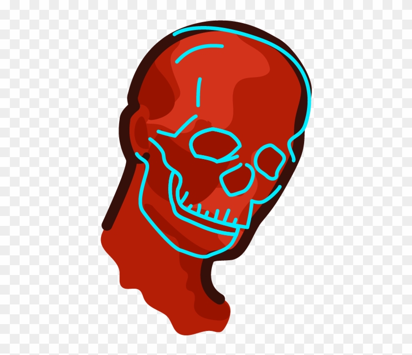 The Spiralling Orange Pattern That Runs Throughout - Illustration Clipart