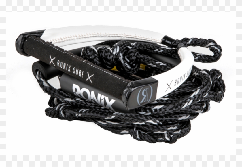 2019 Ronix Synthetic Pu Wakesurf Rope And Handle - Ronix 2018 Bungee Surf Rope 10" Hide Grip 25ft 4-sect. Clipart
