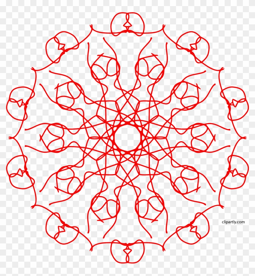 Mandala Clipart Png - Circle Transparent Png