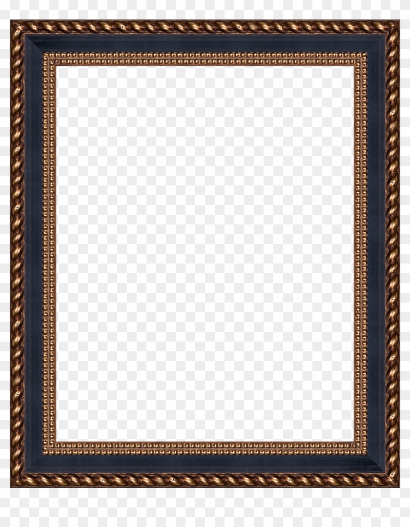 Verona Black And Gold Braid - Brown Paw Print Border Clipart #3641614