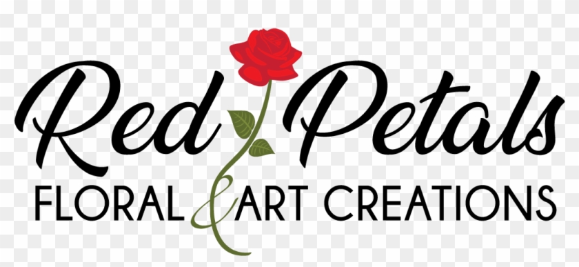 Red Petals Floral & Art Creations - Hybrid Tea Rose Clipart