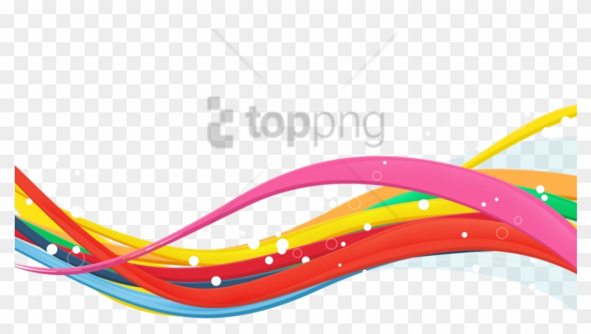 Free Png Colorful Waves Png Png Image With Transparent - Colourful Background Clipart #3641828