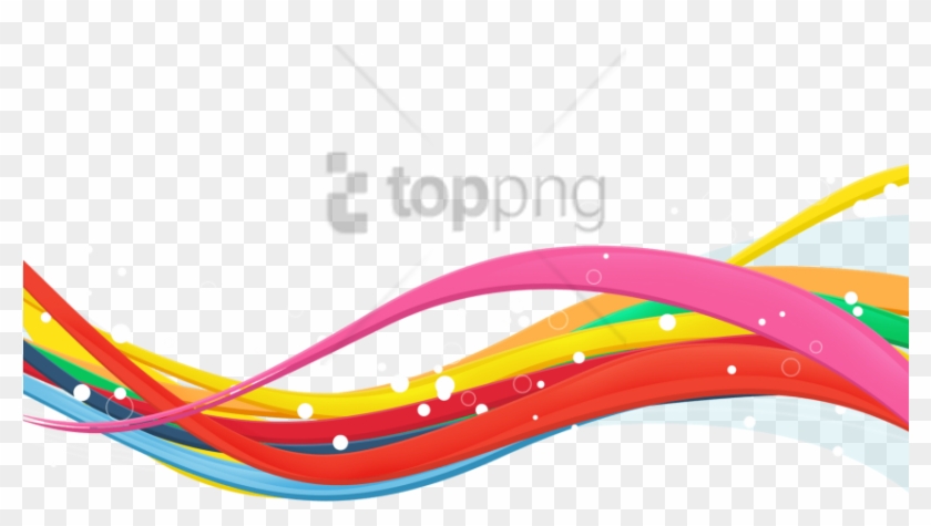 Free Png Colorful Waves Png Png Image With Transparent - Colourful Background Clipart