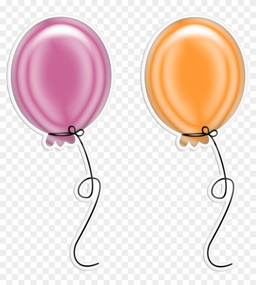 Happy Birthday Clip Art, Birthday Clips, Art Birthday, - Dibujos De Globos De Colores - Png Download