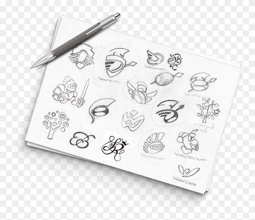 Sketches Logo Design - Sketch Clipart #3642331