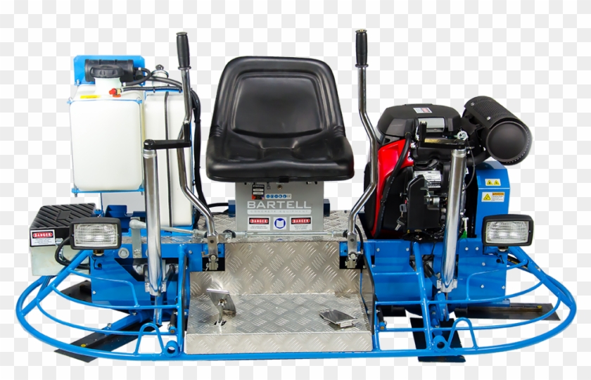 Bartell Global Ride-on Trowel Bxr836 - Ride On Non Overlapping Power Trowel With Honda Gx690 Clipart